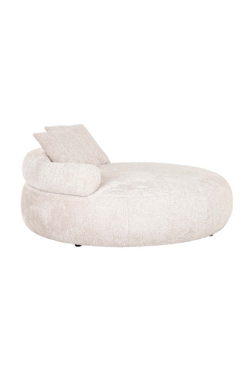 Cream Oval Daybed | OROA Tivola | Oroatrade.com