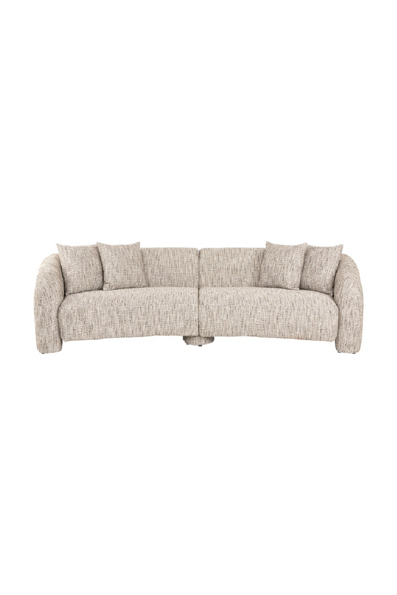 Upholstered Cotton Sofa | OROA Milania | Woodfurniture.com