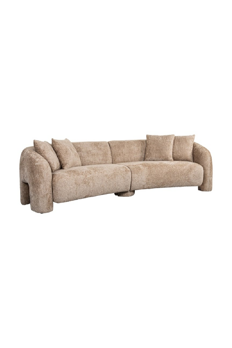 Upholstered Cotton Sofa | OROA Milania | Woodfurniture.com