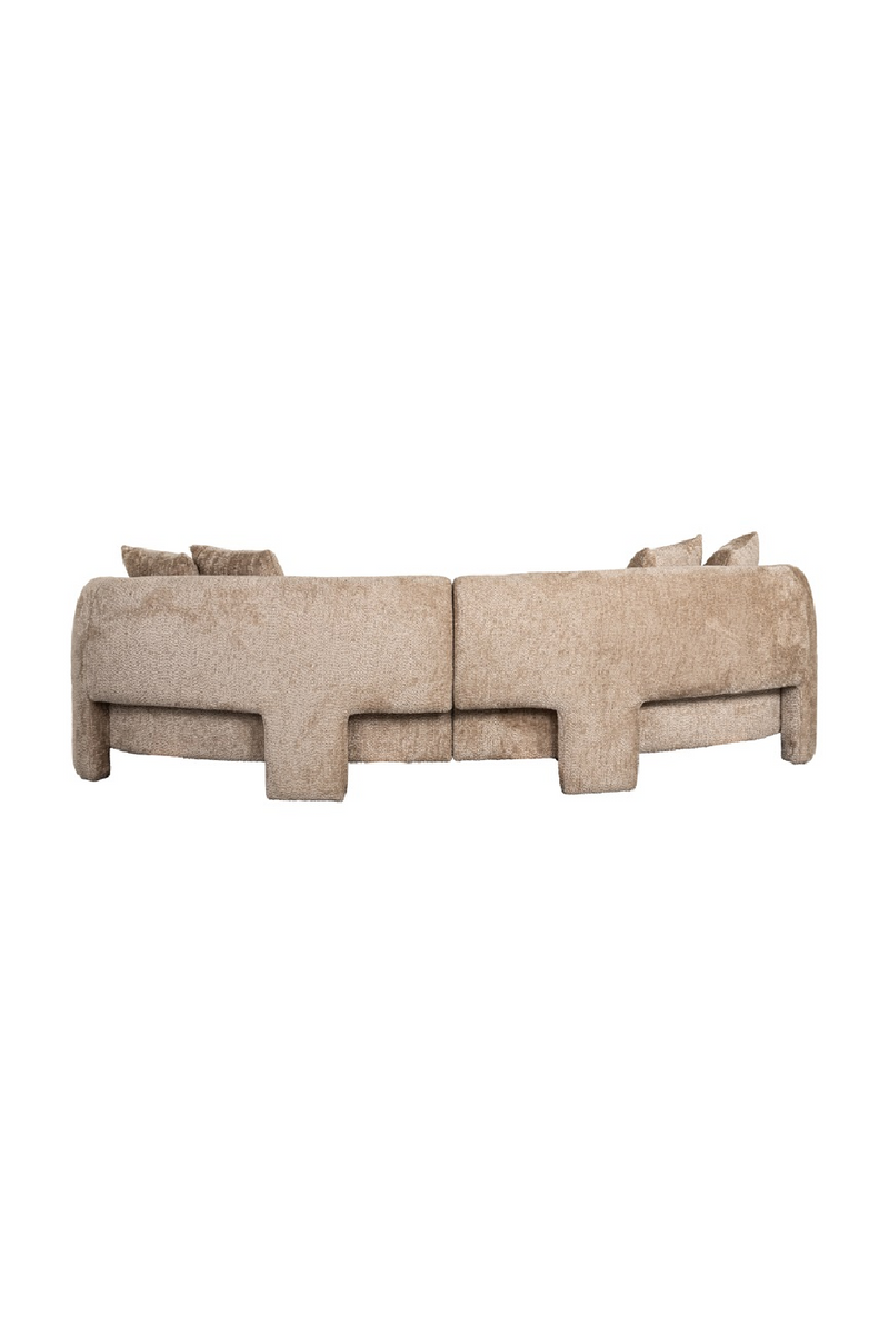 Upholstered Cotton Sofa | OROA Milania | Woodfurniture.com