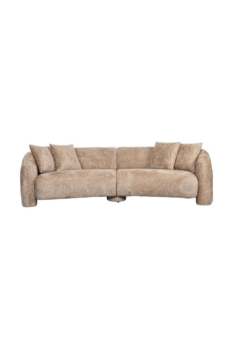 Upholstered Cotton Sofa | OROA Milania | Woodfurniture.com