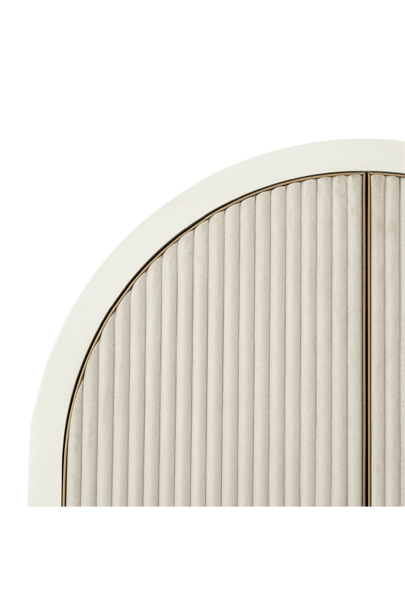 White Arched 2-Door Cabinet | OROA Tivoli | Woodfurniture.com