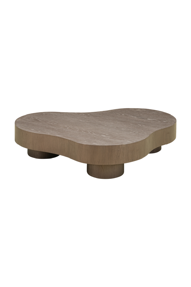 Organic-Shaped Coffee Tables (2) | OROA Bogor | Woodfurniture.com