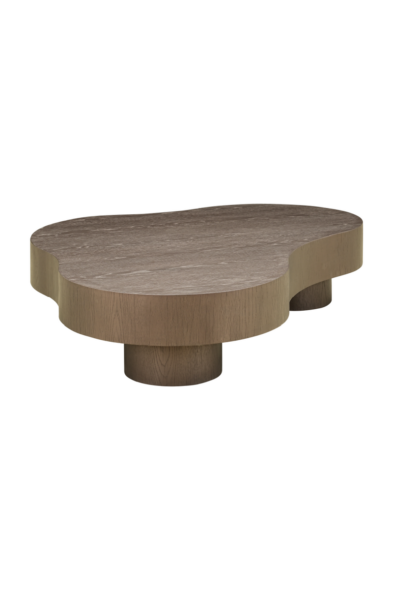 Organic-Shaped Coffee Tables (2) | OROA Bogor | Woodfurniture.com