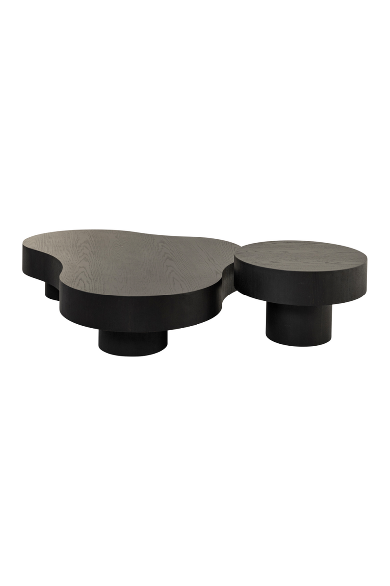 Organic-Shaped Coffee Tables (2) | OROA Bogor | Woodfurniture.com