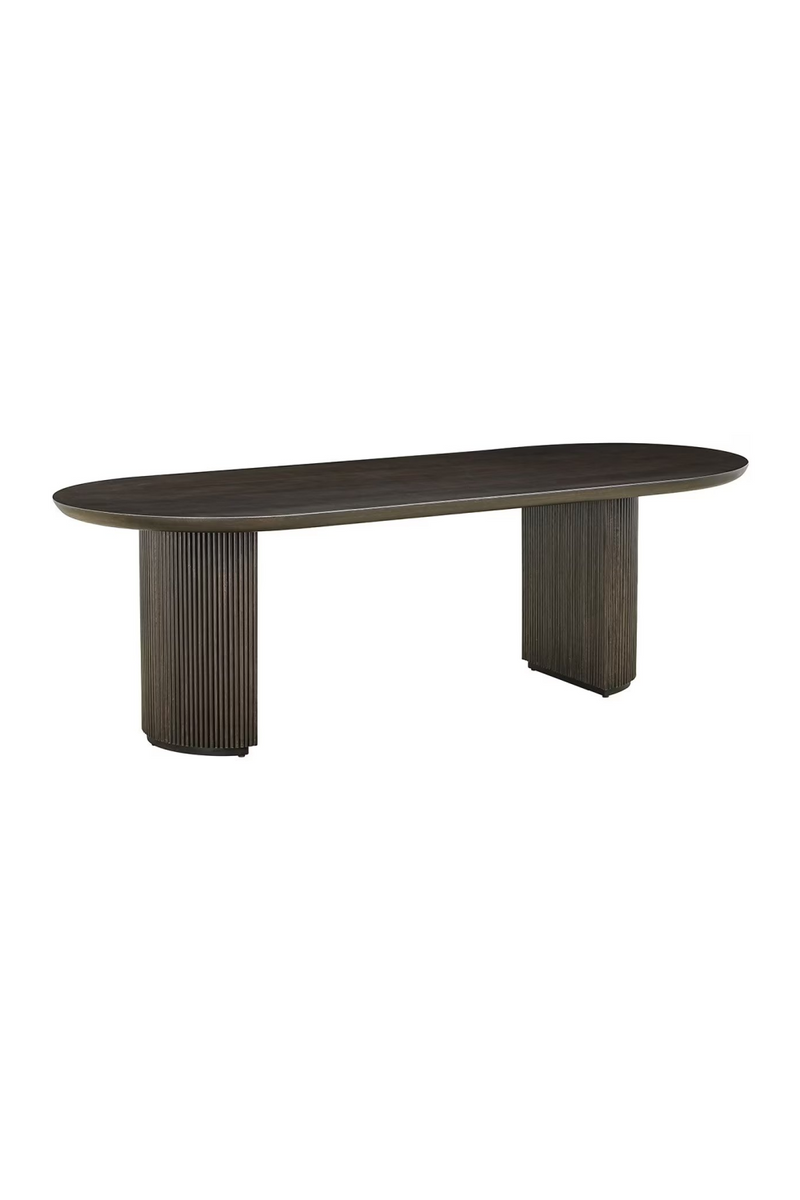 Oak Oval Dining Table M | OROA Kingston | Woodfurniture.com
