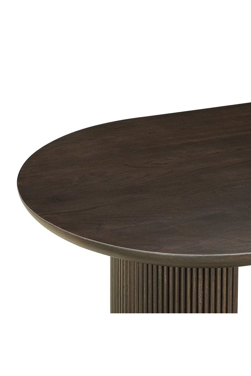 Oak Oval Dining Table L | OROA Kingston | Woodfurniture.com