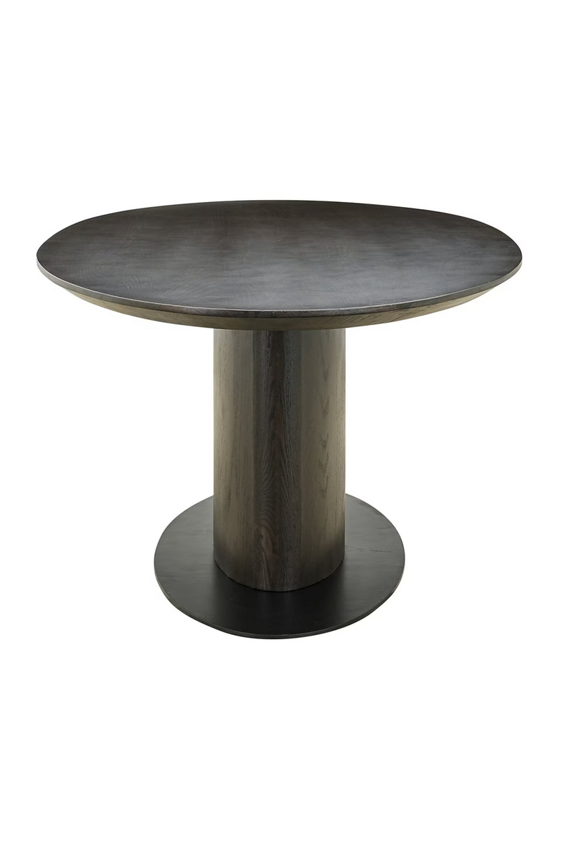 Brown Wooden Oval Dining Table | OROA Gordon | Woodfurniture.com