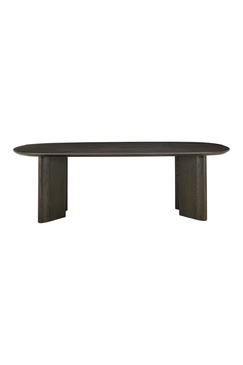 Brown Oak Dining Table | OROA Durban | Woodfurniture.com