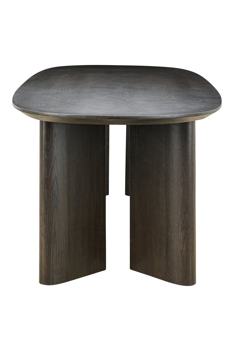 Brown Oak Dining Table | OROA Durban | Woodfurniture.com