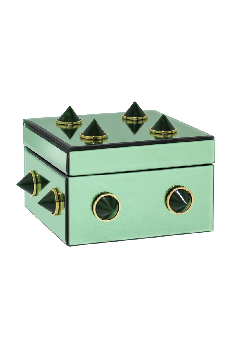 Studded Storage  Box | OROA Jelia | Woodfurniture.com