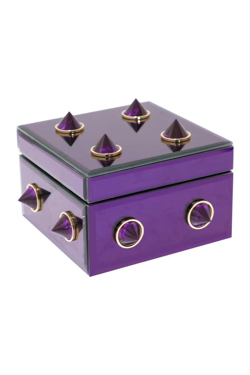 Studded Storage  Box | OROA Jelia | Woodfurniture.com