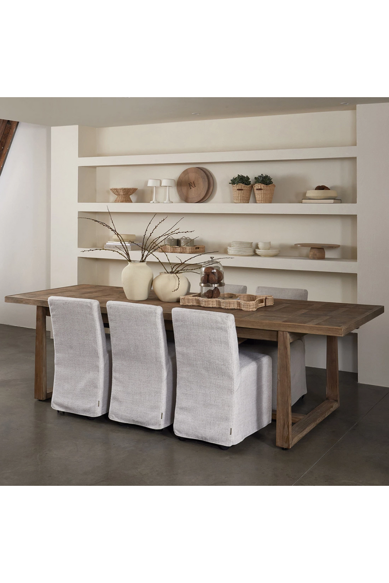 Mango Wood Extendable Dining Table | Rivièra Maison Fraser  | Woodfurniture.com