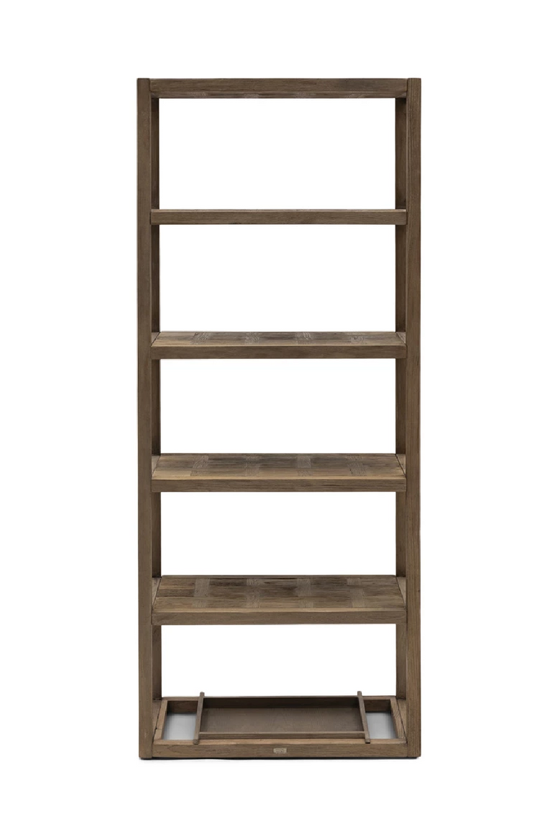 Oak Ladder Bookcase | Rivièra Maison Fraser | Woodfurniture.com
