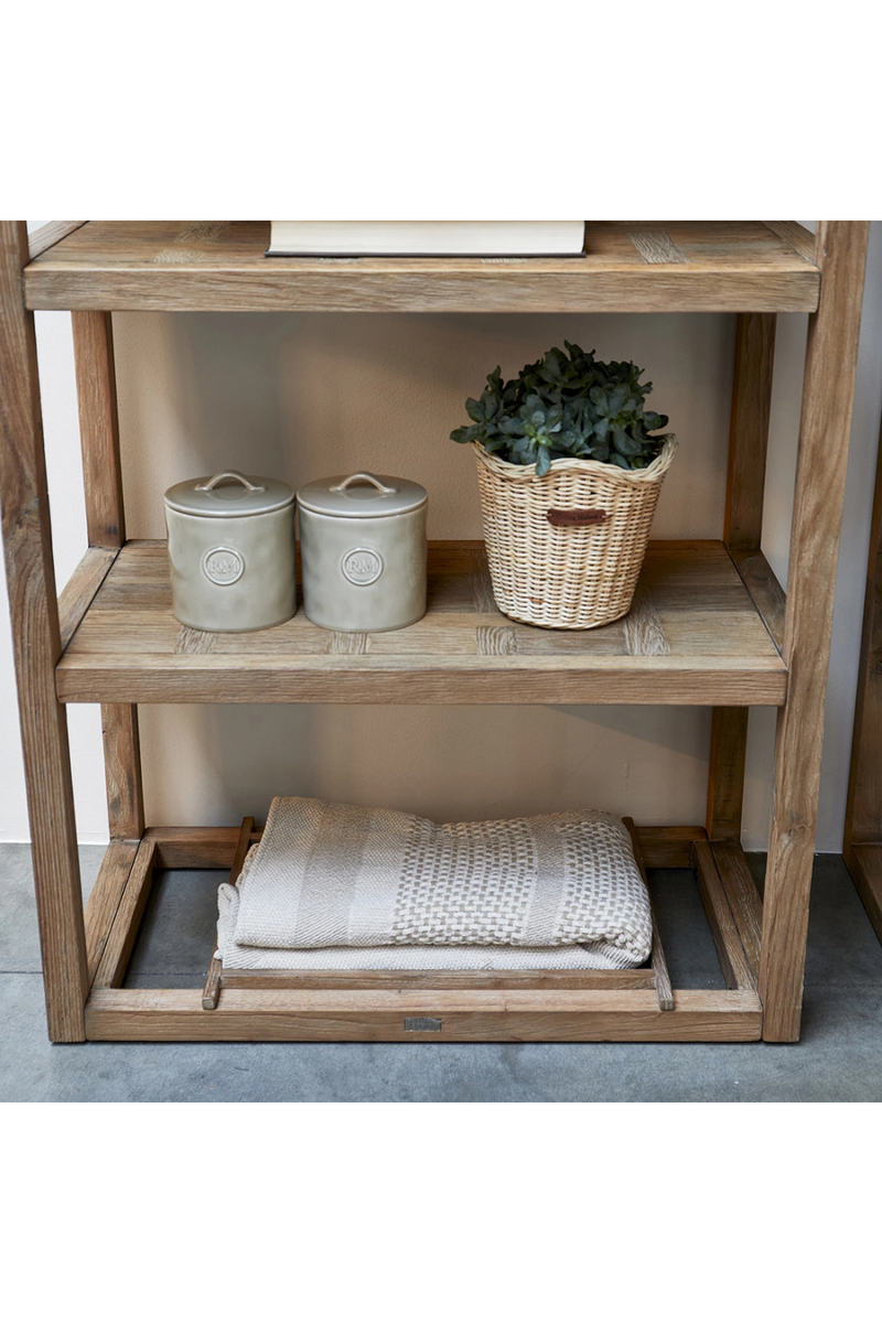 Oak Ladder Bookcase | Rivièra Maison Fraser | Woodfurniture.com