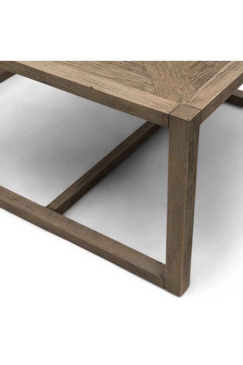 Oak Herringbone Coffee Table Set (3) | Rivièra Maison Ramora Bay | Woodfurniture.com