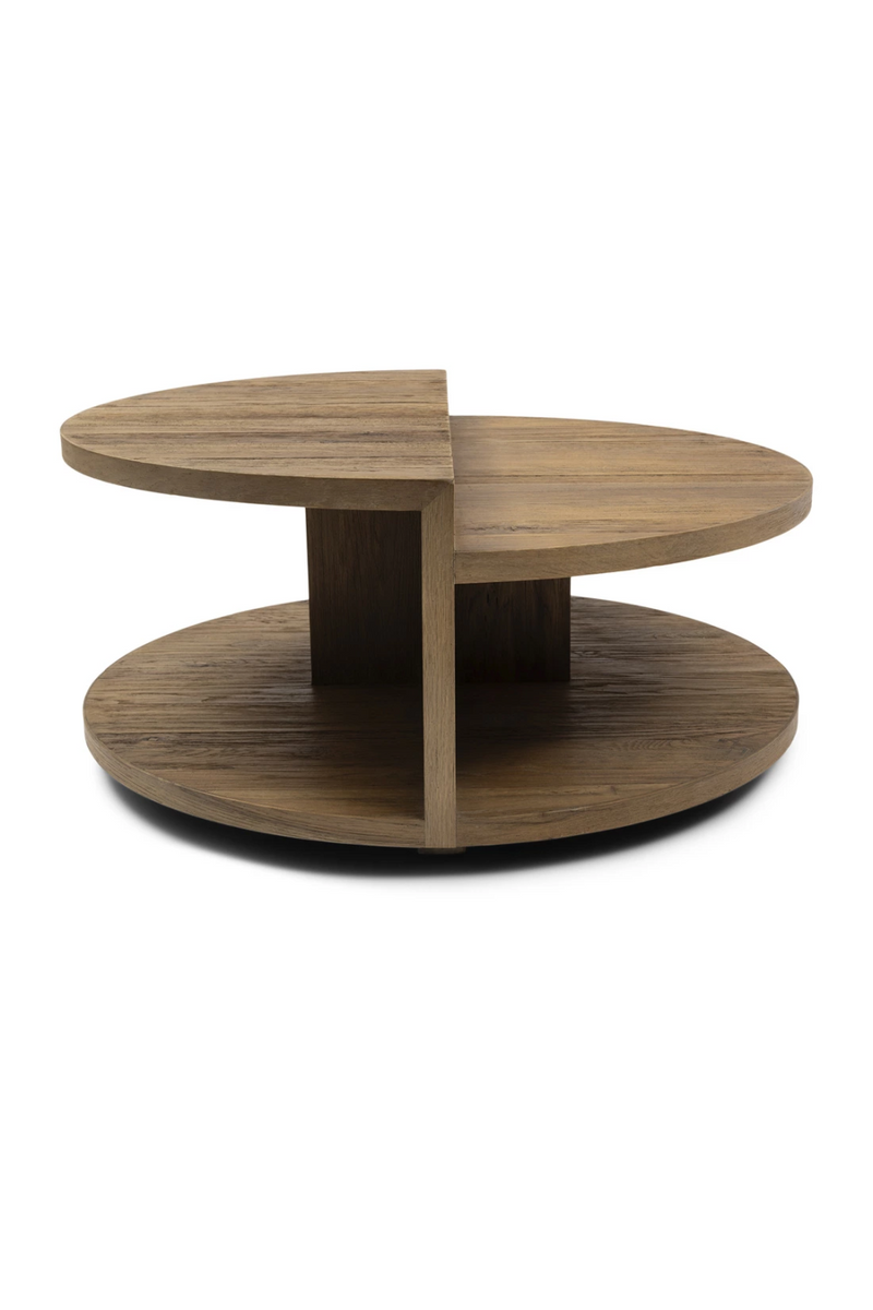Oak Contemporary Coffee Table | Rivièra Maison Del Rey | Woodfurniture.com