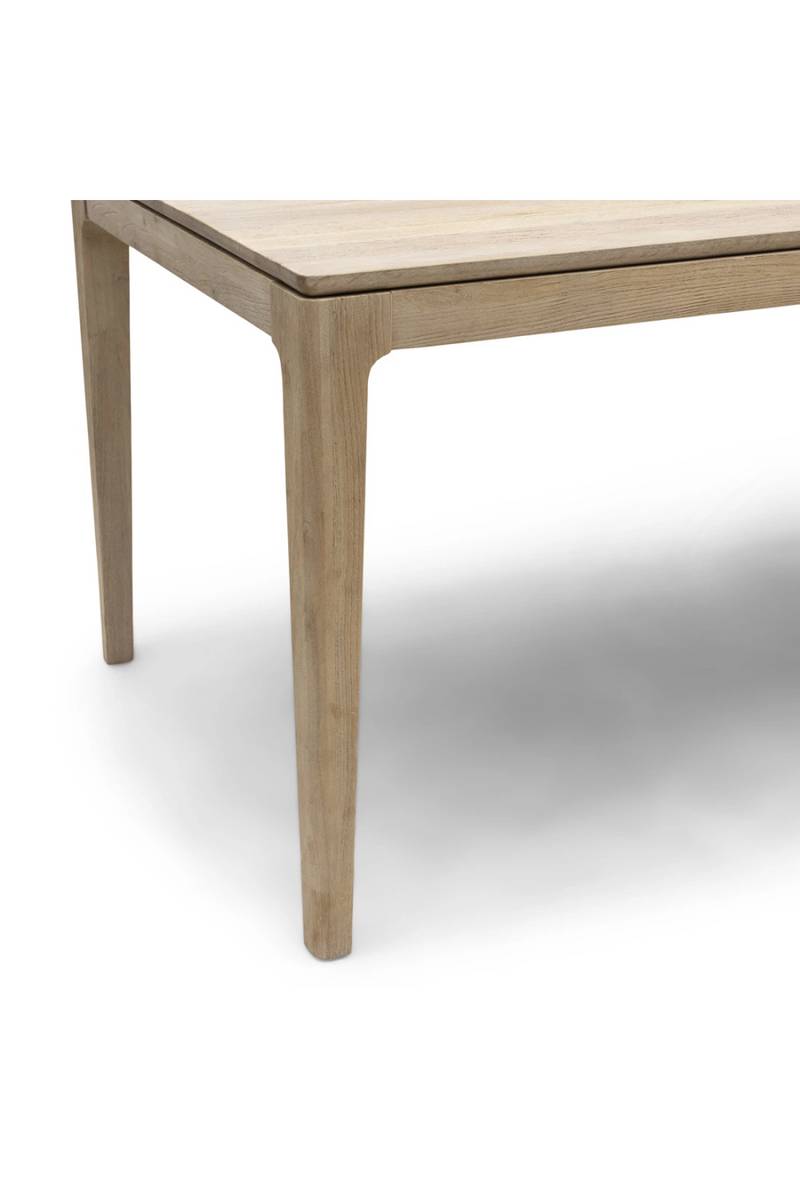 Oak Minimalist Dining Table | Rivièra Maison Imola | Woodfurniture.com
