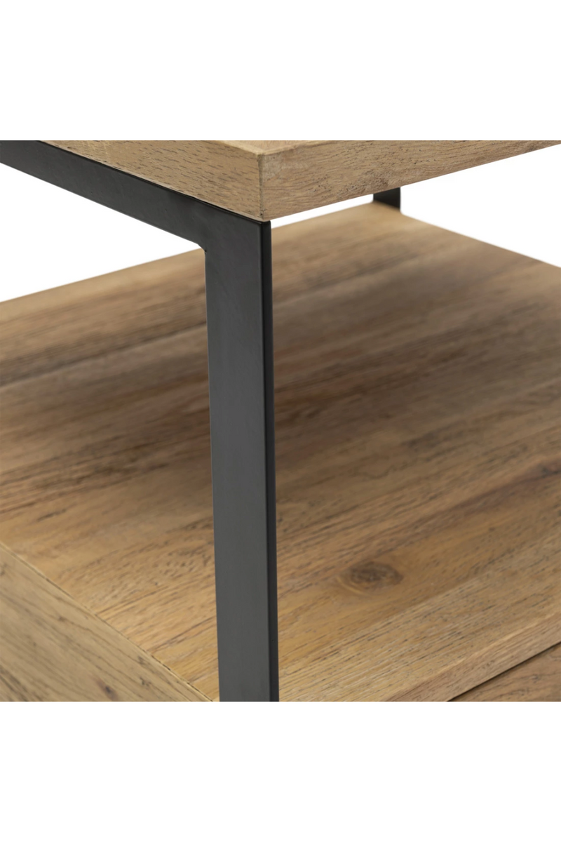 Oak Storage Side Table | Rivièra Maison Milan | Woodfurniture.com