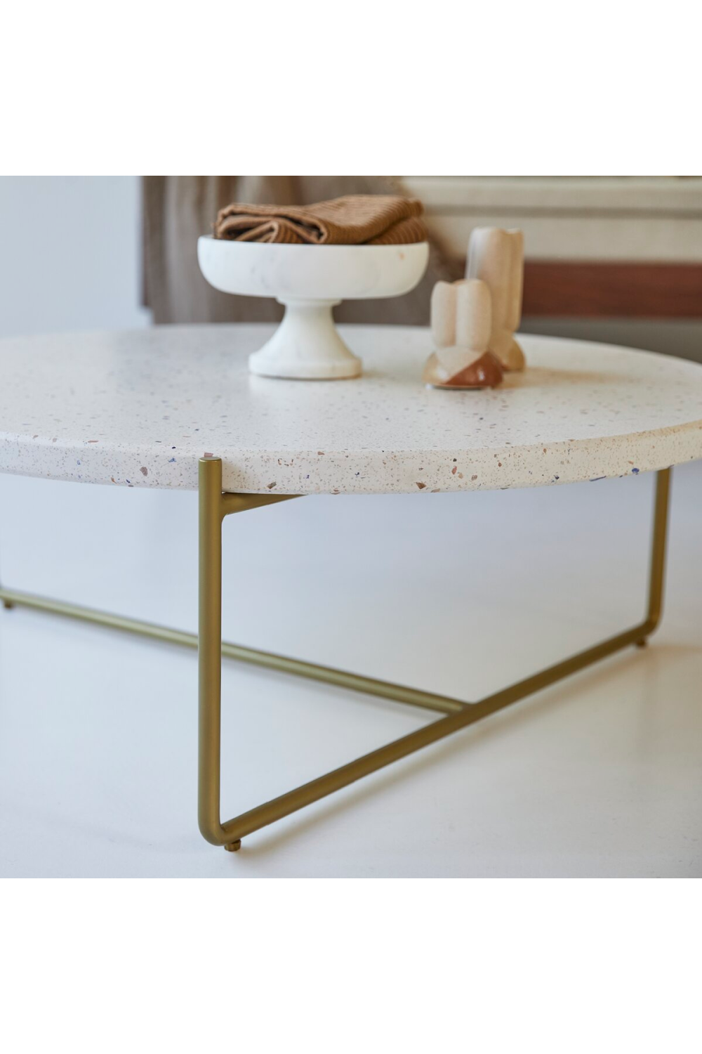 Confetti Terrazzo Coffee Table | Tikamoon Anatole 80 | Woodfurniture.com