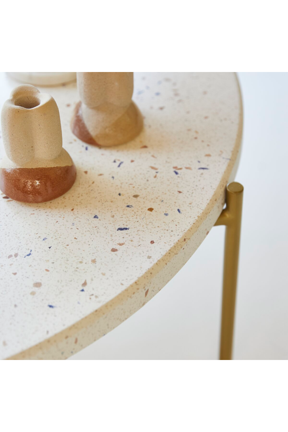 Confetti Terrazzo Coffee Table | Tikamoon Anatole 80 | Woodfurniture.com