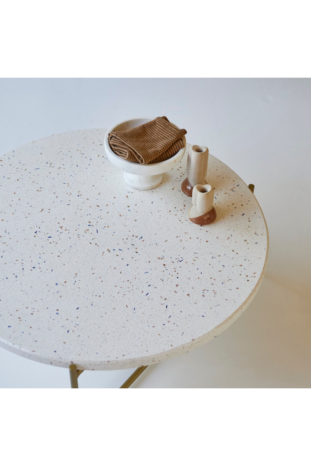 Confetti Terrazzo Coffee Table | Tikamoon Anatole 80 | Woodfurniture.com