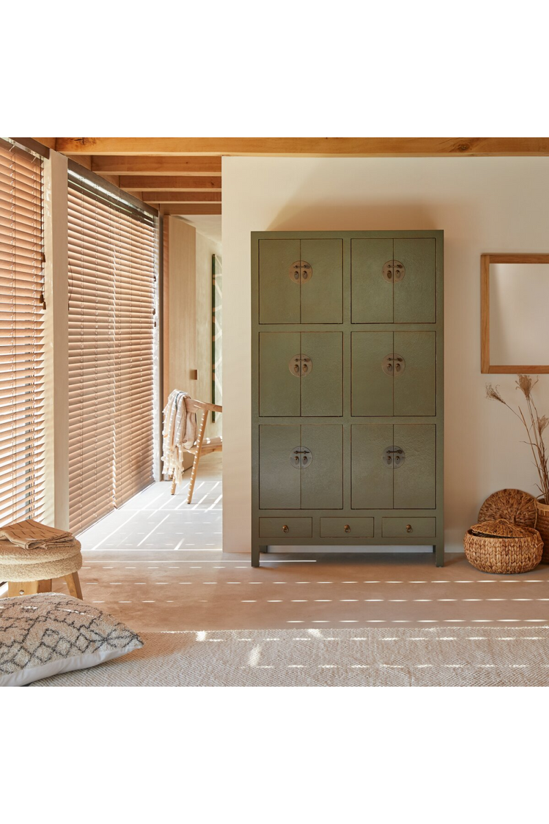 Solid Pine Wardrobe | Tikamoon Qing | Woodfurniture.com