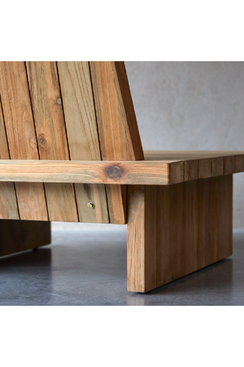 Solid Teak Lounge Chair | Tikamoon Joaquin | Woodfurniture.com