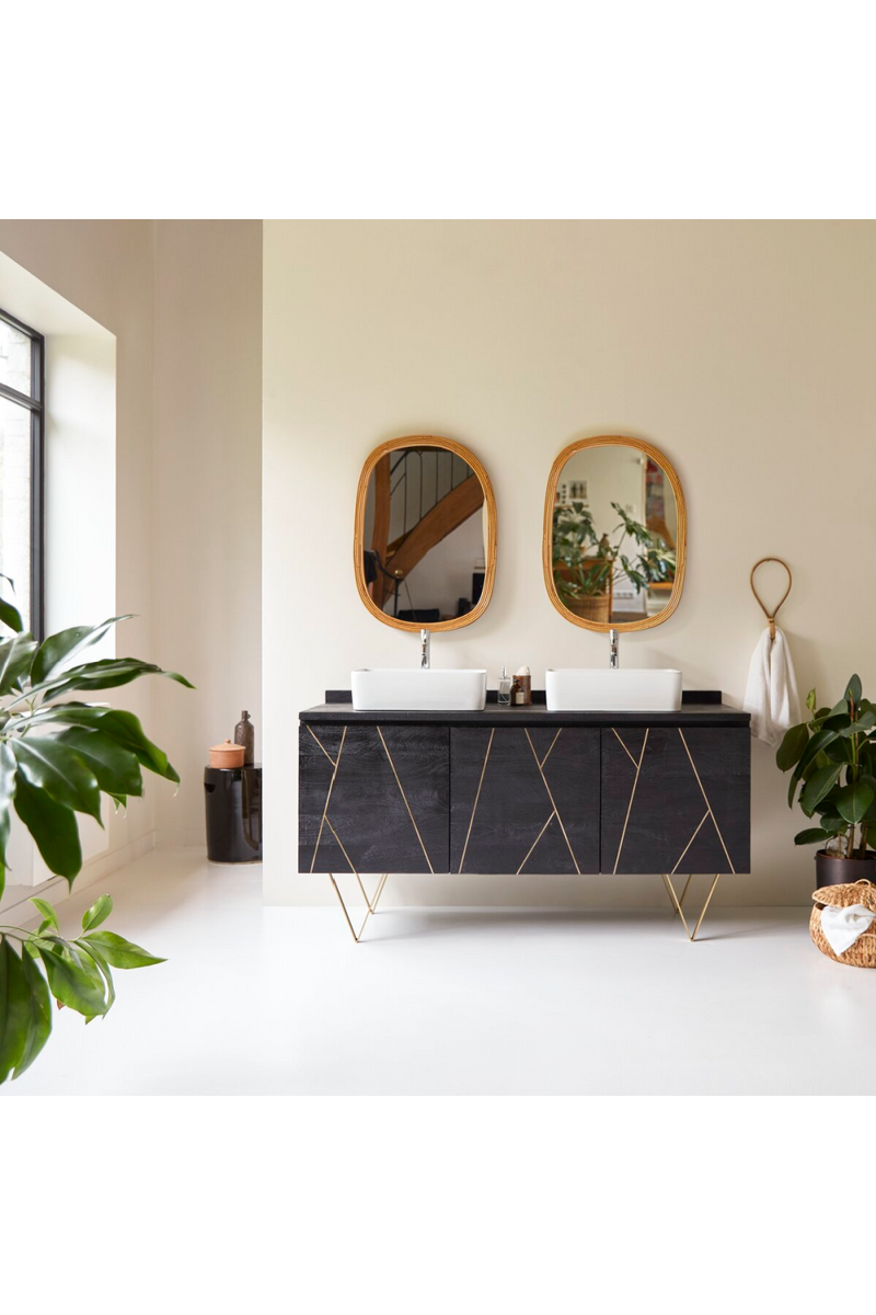 Solid Mango Vanity Cabinet | Tikamoon Liv | Woodfurniture.com