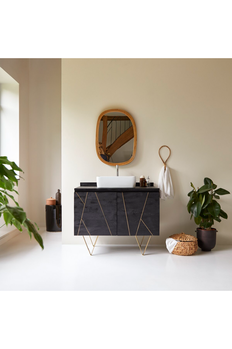 Solid Mango Vanity Cabinet | Tikamoon Liv | Woodfuniture.com