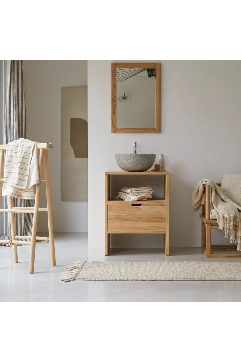 Solid Teak Vanity Unit | Tikamoon Kwarto | Quality Wood Furniture