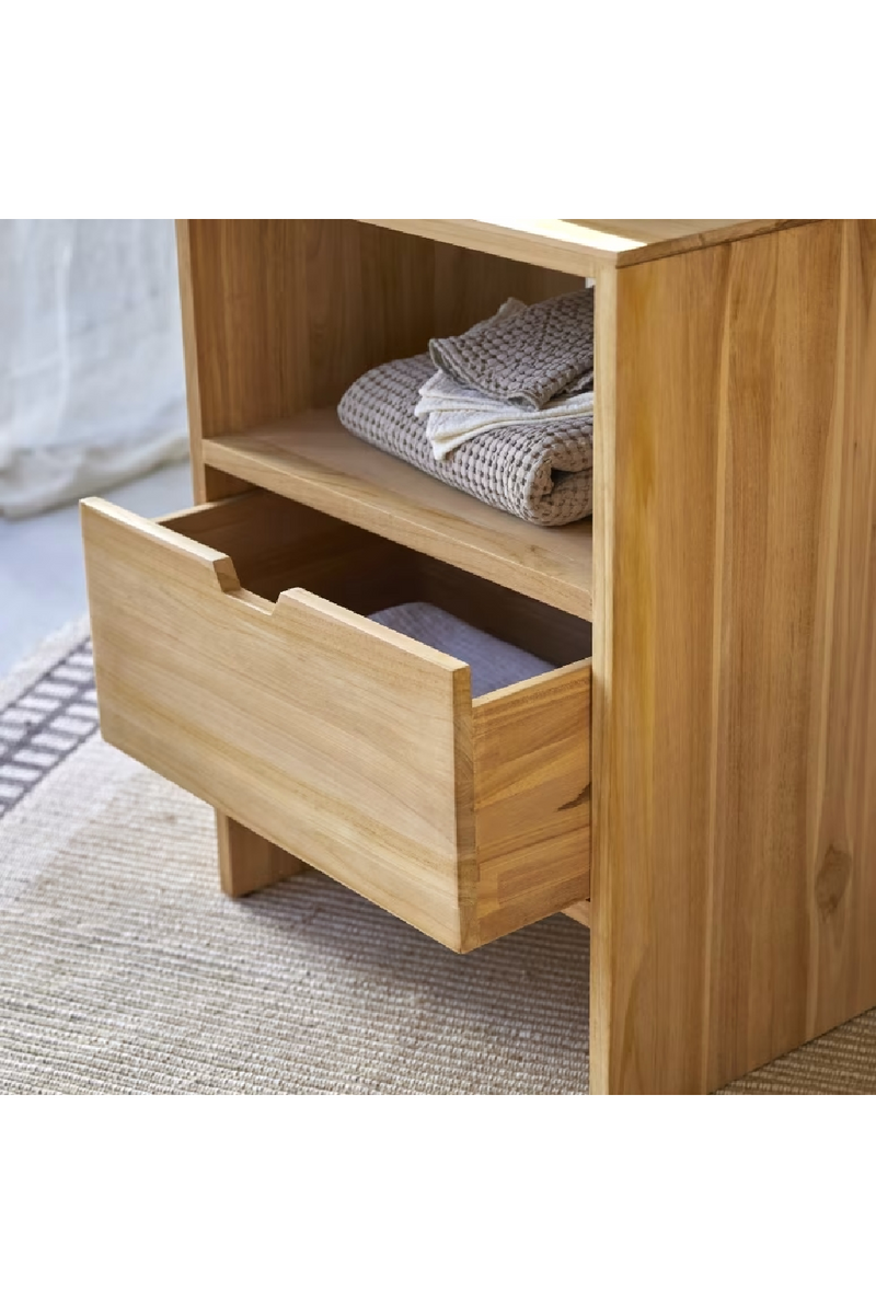 Solid Teak Vanity Unit | Tikamoon Kwarto