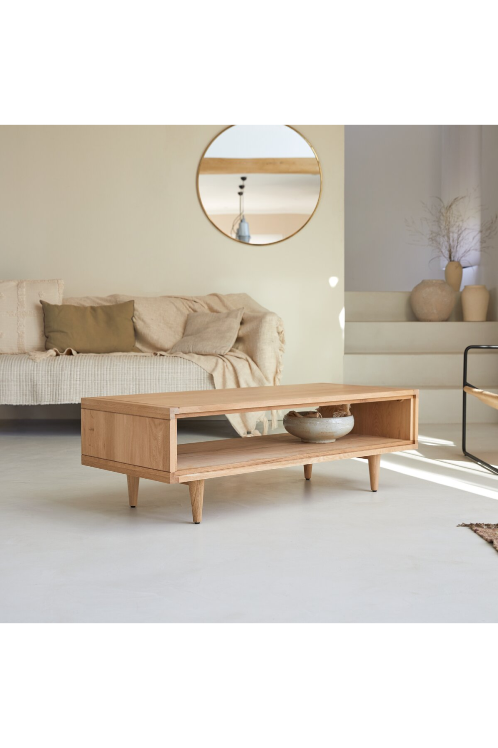 Scandinavian Style Coffee Table | Tikamoon Jonak | Woodfurniture.com