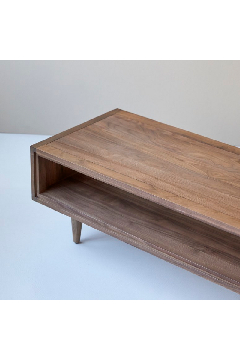 Solid Walnut Coffee Table | Tikamoon Jonàk | Woodfurniture.com