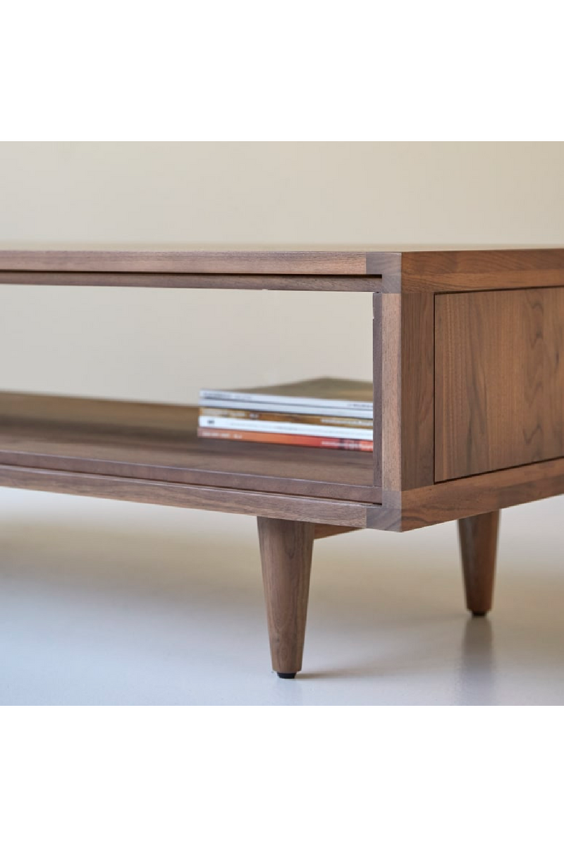 Solid Walnut Coffee Table | Tikamoon Jonàk | Woodfurniture.com