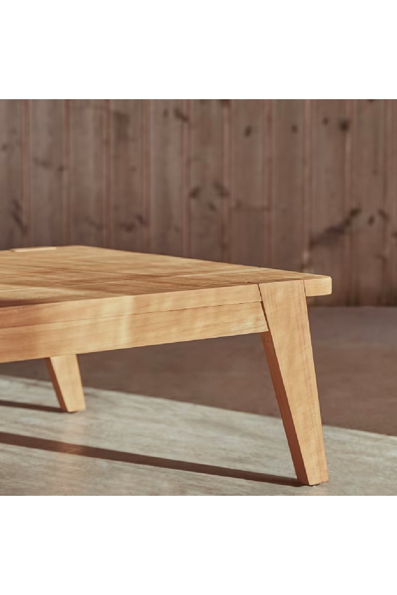 Teak Garden Coffee Table | Tikamoon Olia | Woodfurniture.com