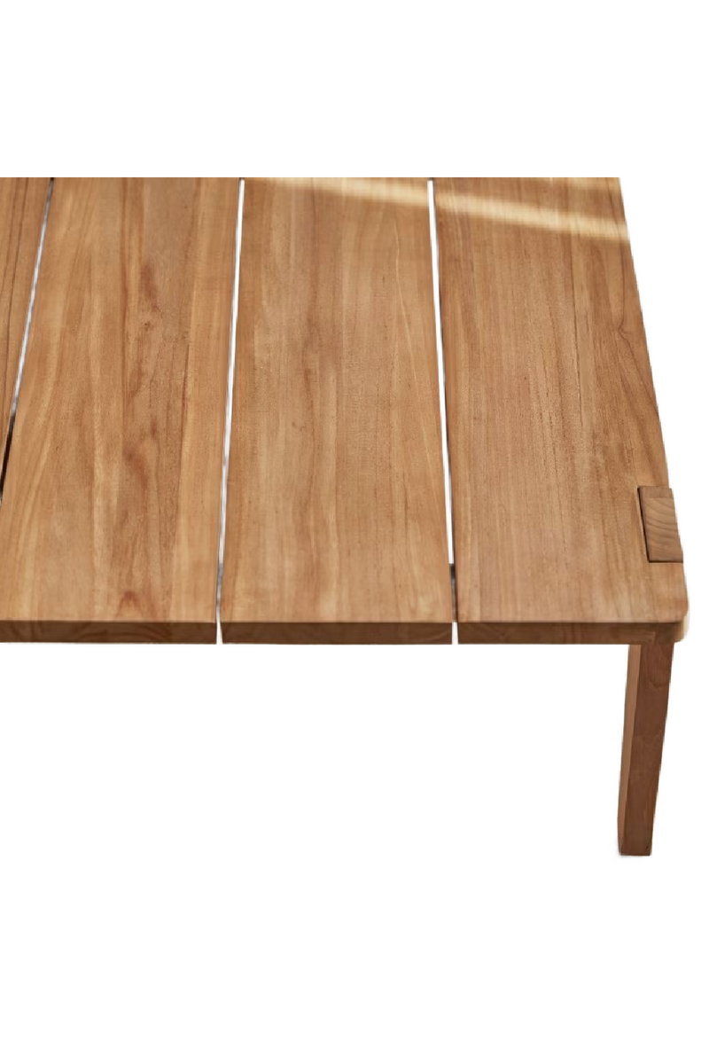 Teak Garden Coffee Table | Tikamoon Olia | Woodfurniture.com