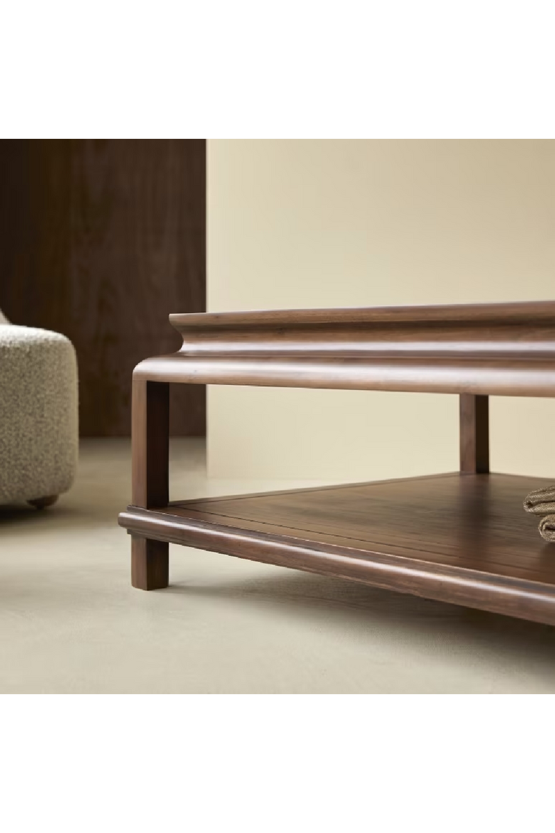 Acacia Rectangular Coffee Table | Tikamoon Achille | Woodfurniture.com