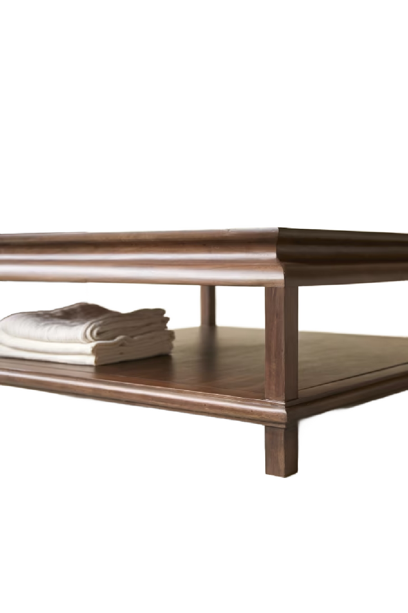 Acacia Rectangular Coffee Table | Tikamoon Achille | Woodfurniture.com