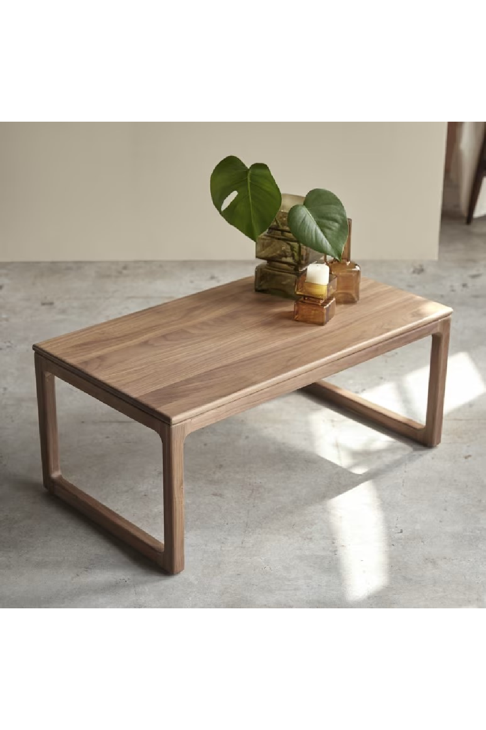 Oiled Walnut Coffee Table | Tikamoon Arto | Woodfurniture.com