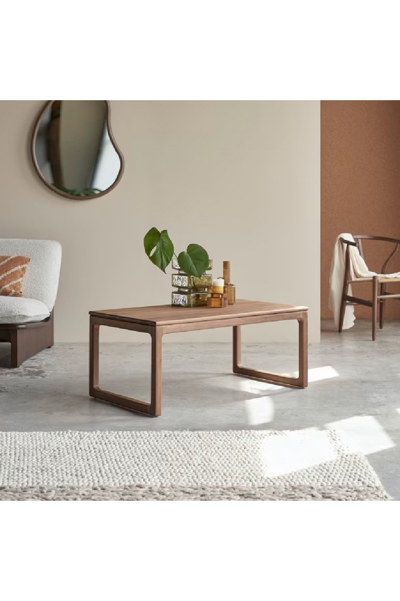 Rectangular Solid Coffee Table | Tikamoon Arto | Oroatrade.com