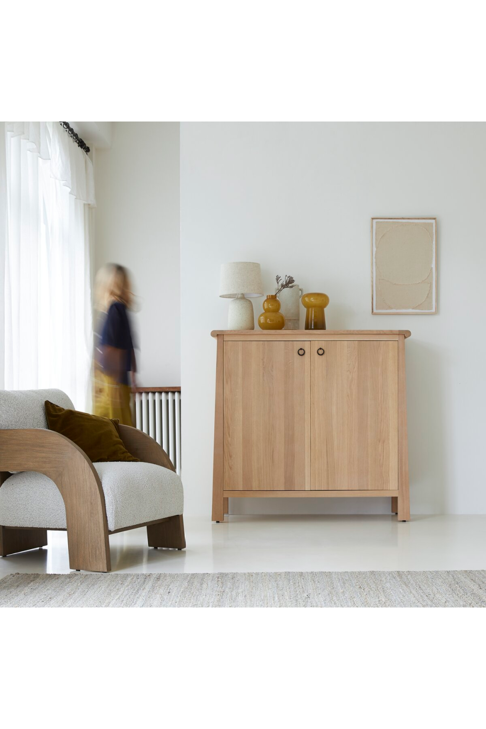 Oiled Oak Sideboard | Tikamoon Volute | Woodfurniture.com