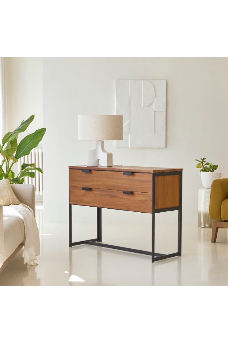 Solid Acacia Console Table | Tikamoon Urban | Woodfurniture.com