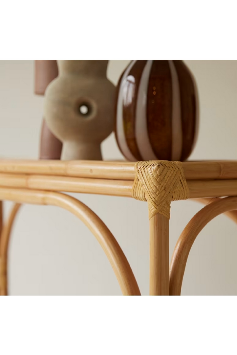 Herringbone Rattan Console Table | Tikamoon Ella | Ooatrade.com