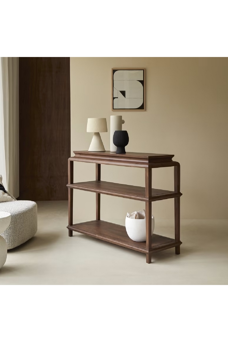 Solid Acacia Console Table | Tikamoon Achille | Woodfurniture.com