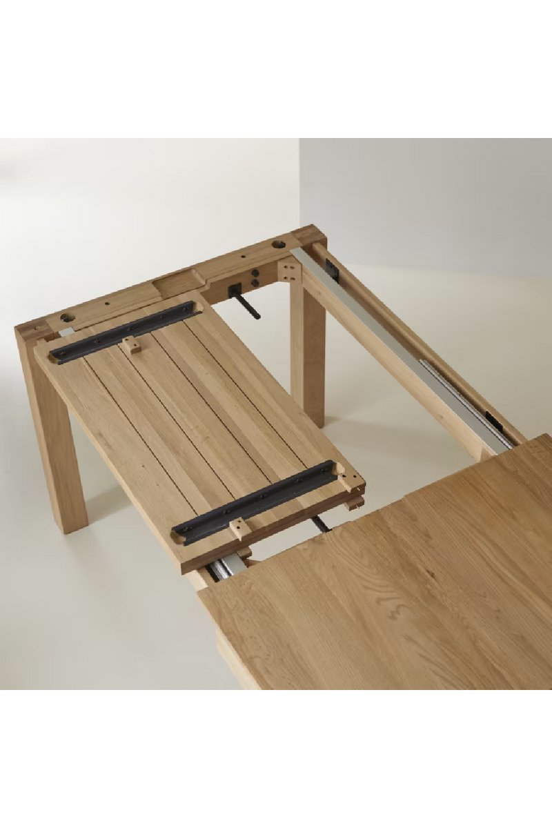 Solid Oak Extendable Table | Tikamoon Eden | Oroatrade.com