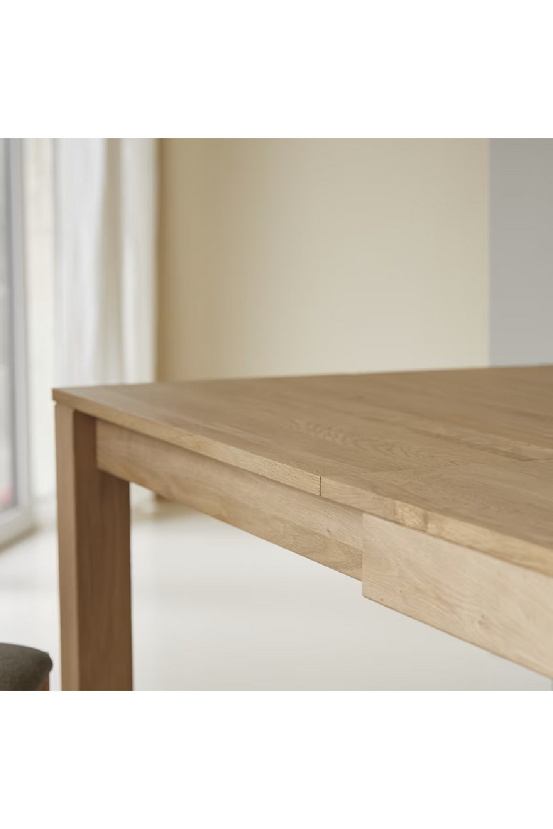 Solid Oak Extendable Table | Tikamoon Eden | Oroatrade.com