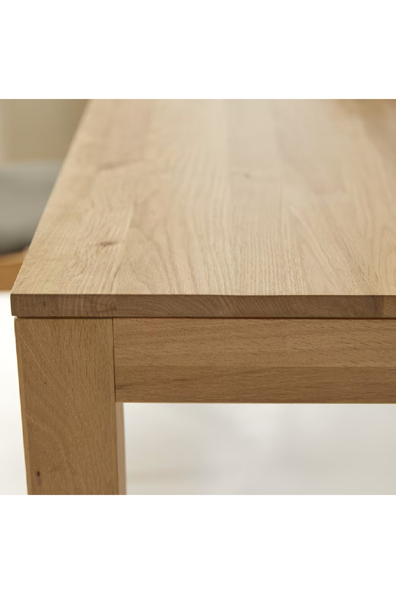 Solid Oak Extendable Table | Tikamoon Eden | Oroatrade.com