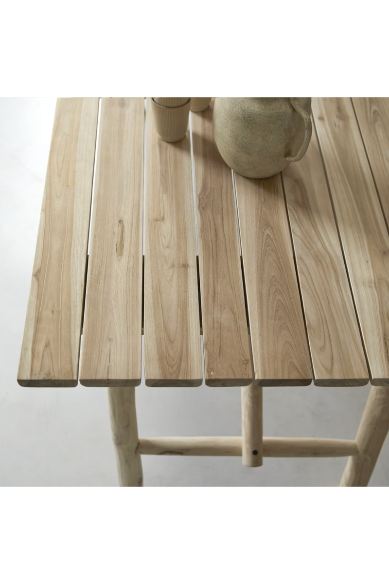 Natural Driftwood Dining Table | Tikamoon Mathilda | Woodfurniture.com