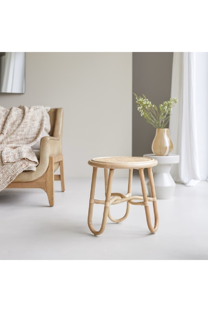 Rattan Side Table | Tikamoon Lina | Woodfurniture.com